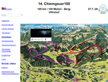 Tablet Screenshot of chiemgauer100.de
